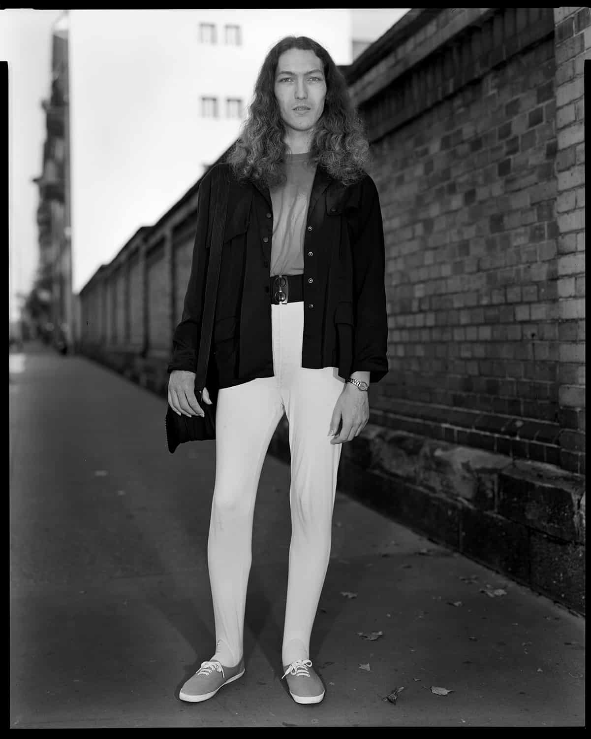 photo noir et blanc d'un chômeur © francois nussbaumer